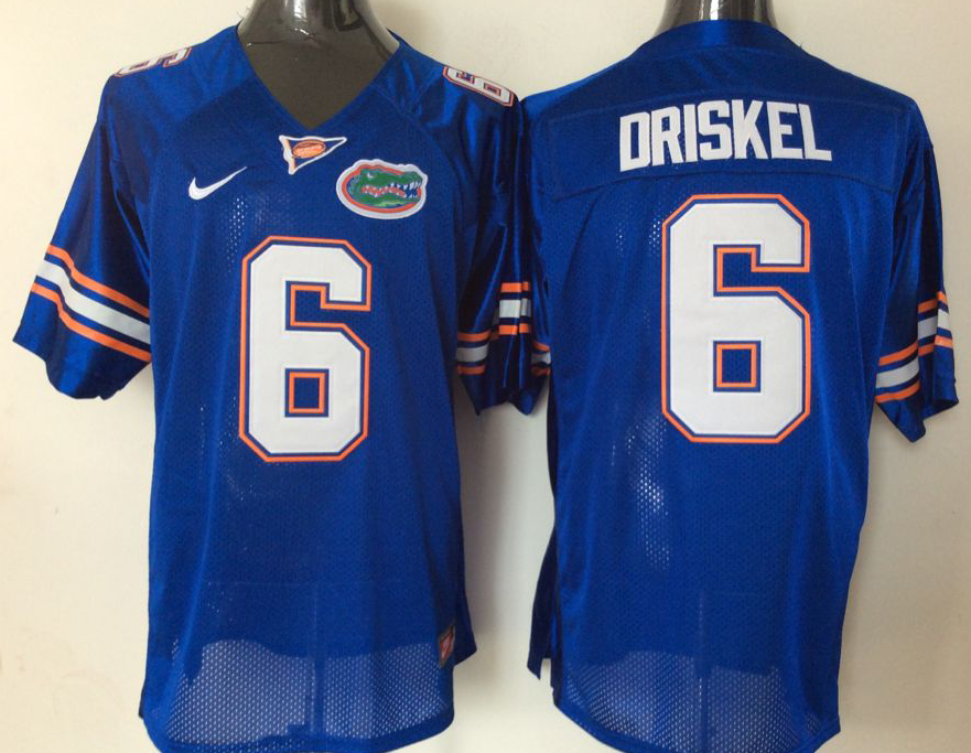 NCAA Men Florida Gators Blue 6 driskel